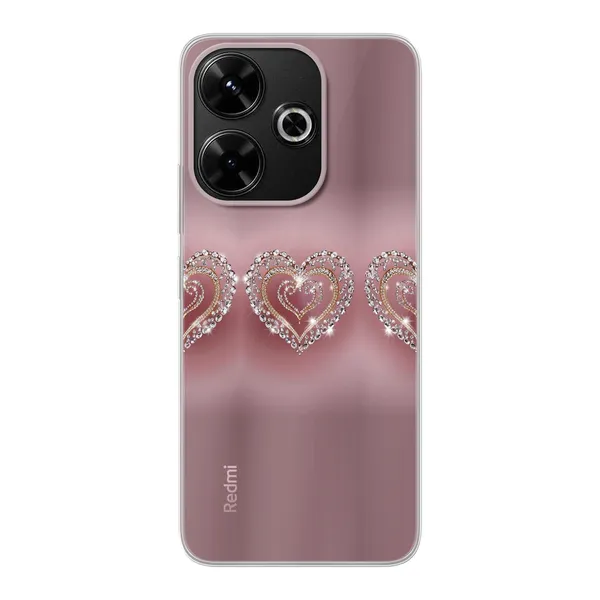 Sparkling Jewel Heart Case