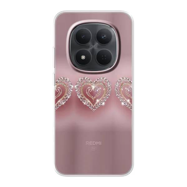 Sparkling Jewel Heart Case