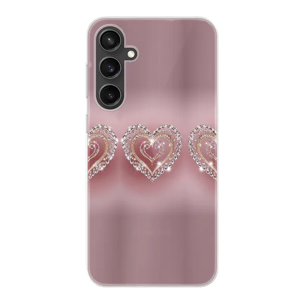 Sparkling Jewel Heart Case
