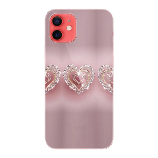 Sparkling Jewel Heart Case