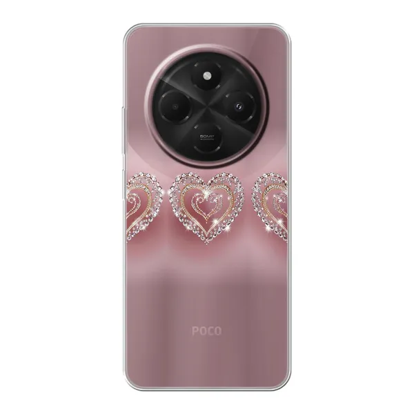 Sparkling Jewel Heart Case