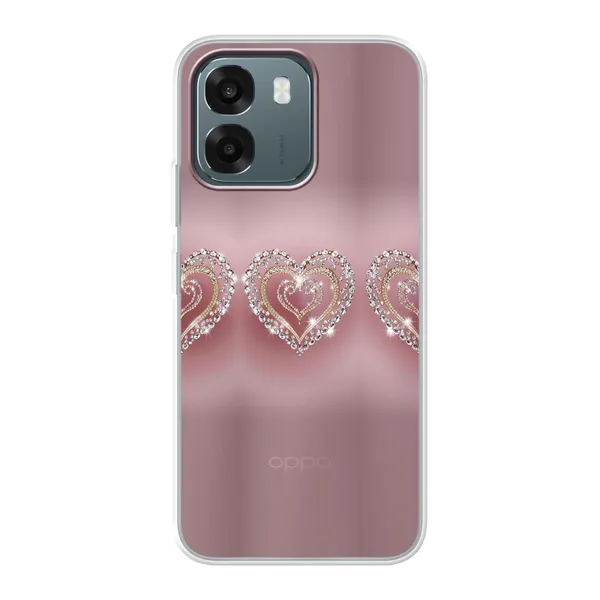 Sparkling Jewel Heart Case