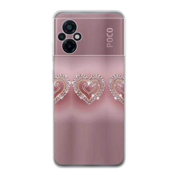 Sparkling Jewel Heart Case