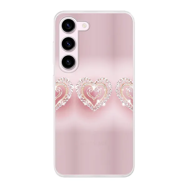 Sparkling Jewel Heart Case