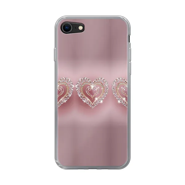 Sparkling Jewel Heart Case