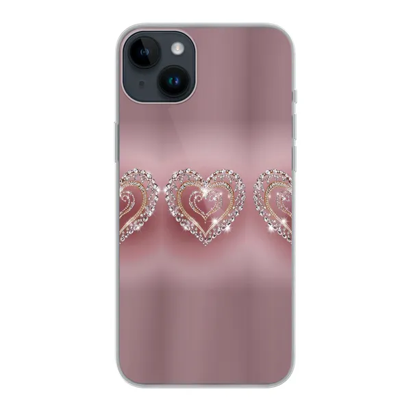 Sparkling Jewel Heart Case
