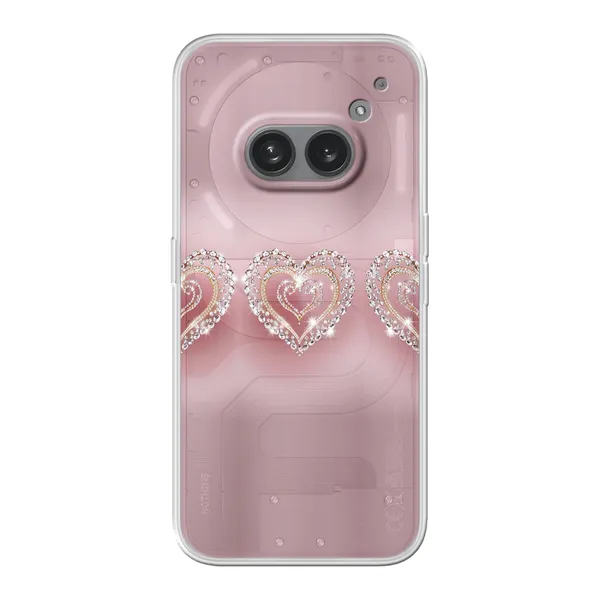 Sparkling Jewel Heart Case