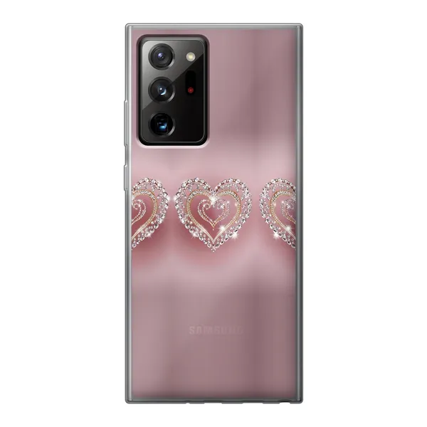 Sparkling Jewel Heart Case