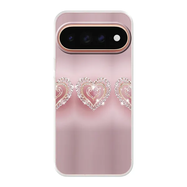 Sparkling Jewel Heart Case
