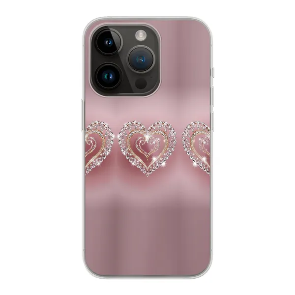 Sparkling Jewel Heart Case