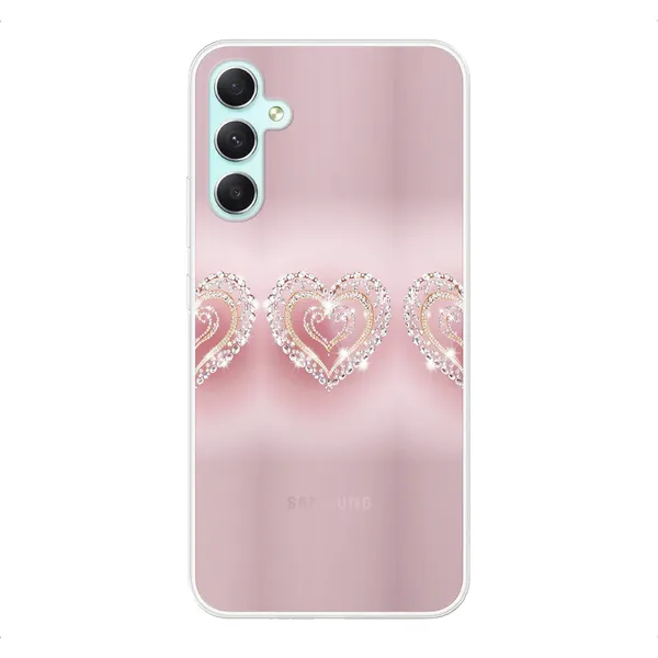 Sparkling Jewel Heart Case