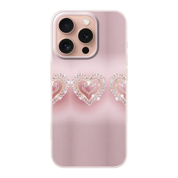 Sparkling Jewel Heart Case