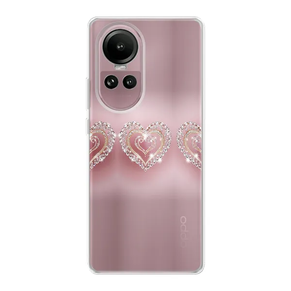Sparkling Jewel Heart Case