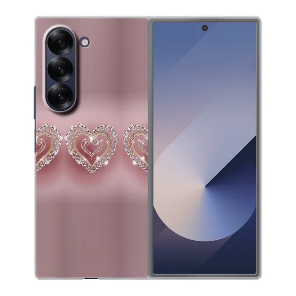 Sparkling Jewel Heart Case