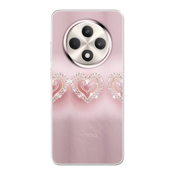 Sparkling Jewel Heart Case
