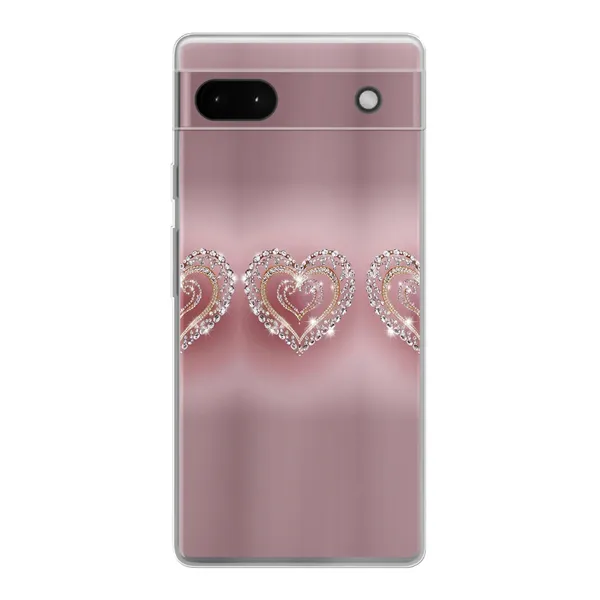 Sparkling Jewel Heart Case