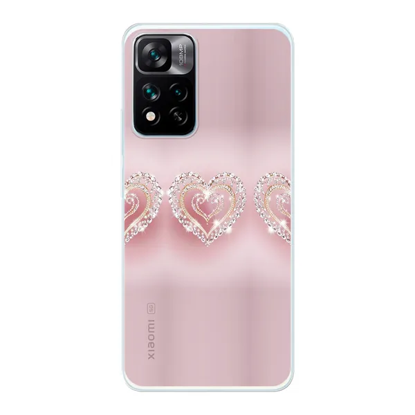 Sparkling Jewel Heart Case