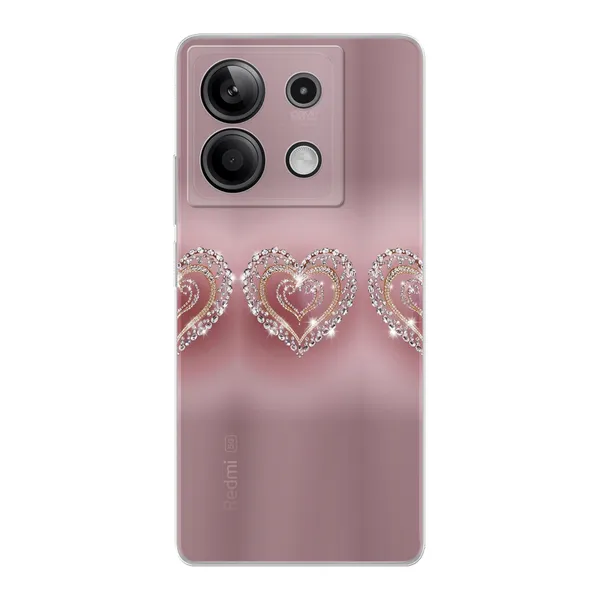 Sparkling Jewel Heart Case