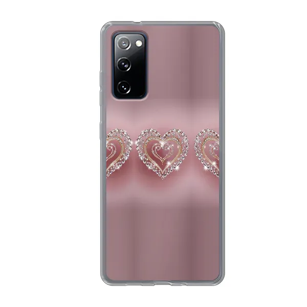 Sparkling Jewel Heart Case