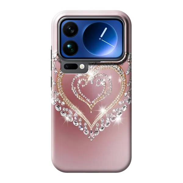 Sparkling Jewel Heart Case