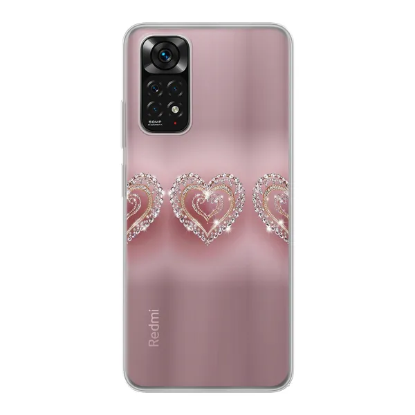 Sparkling Jewel Heart Case