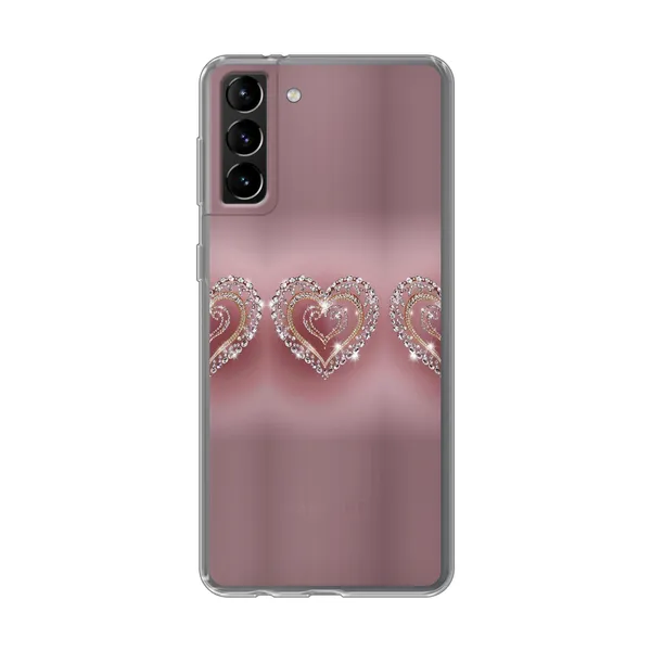 Sparkling Jewel Heart Case
