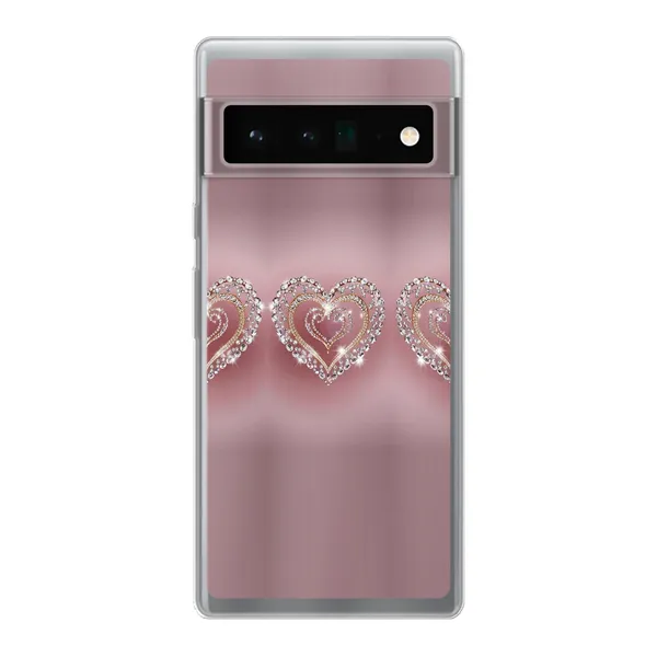 Sparkling Jewel Heart Case