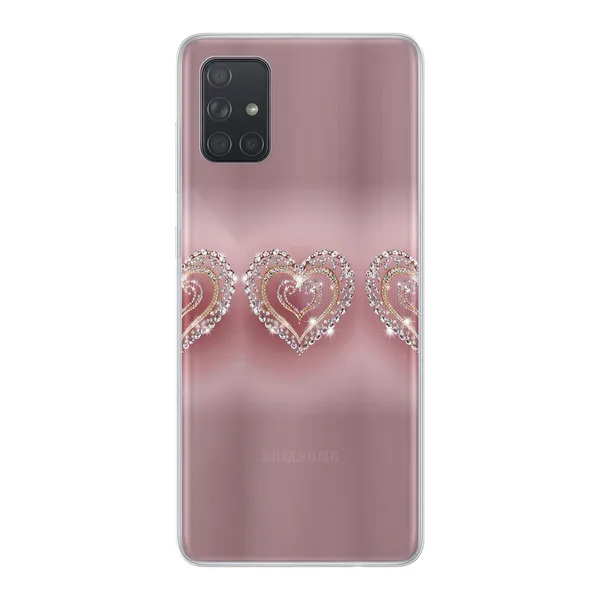 Sparkling Jewel Heart Case