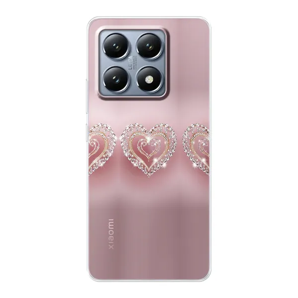 Sparkling Jewel Heart Case