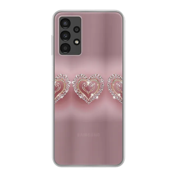 Sparkling Jewel Heart Case