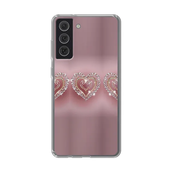 Sparkling Jewel Heart Case