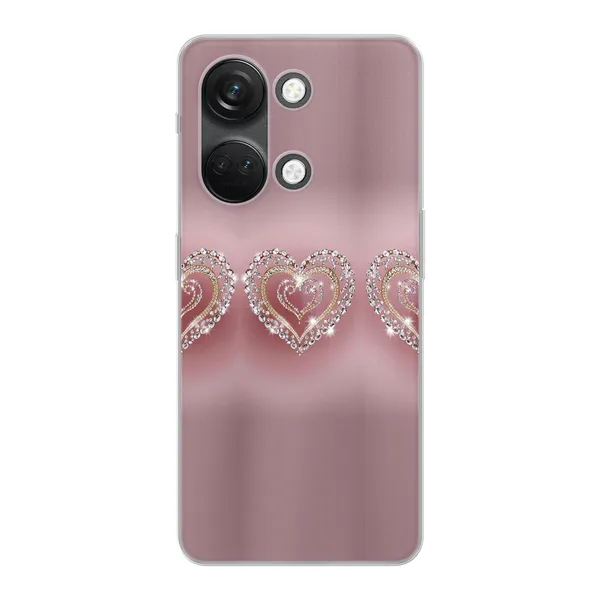 Sparkling Jewel Heart Case
