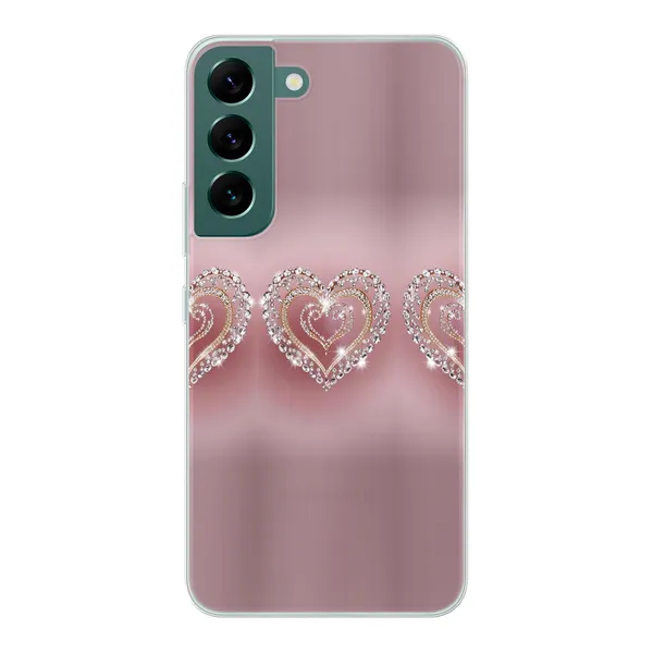 Sparkling Jewel Heart Case