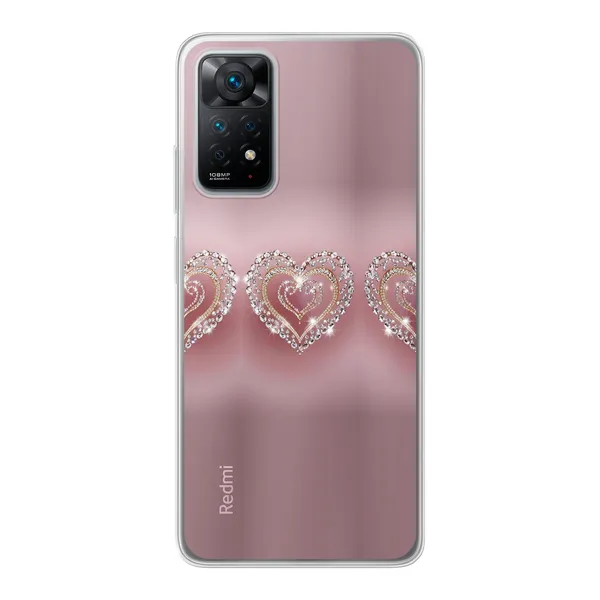 Sparkling Jewel Heart Case