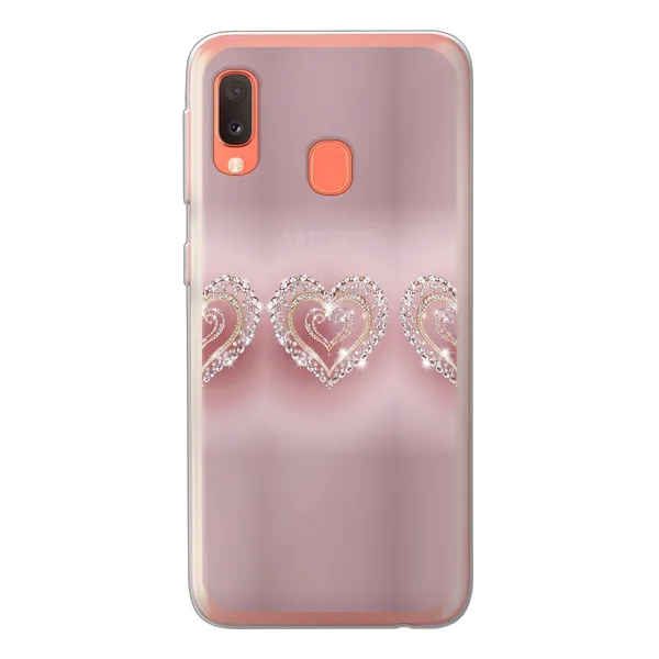 Sparkling Jewel Heart Case
