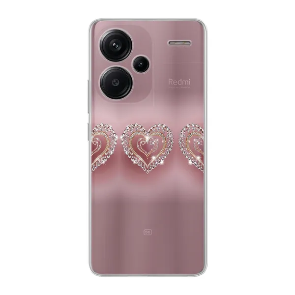 Sparkling Jewel Heart Case