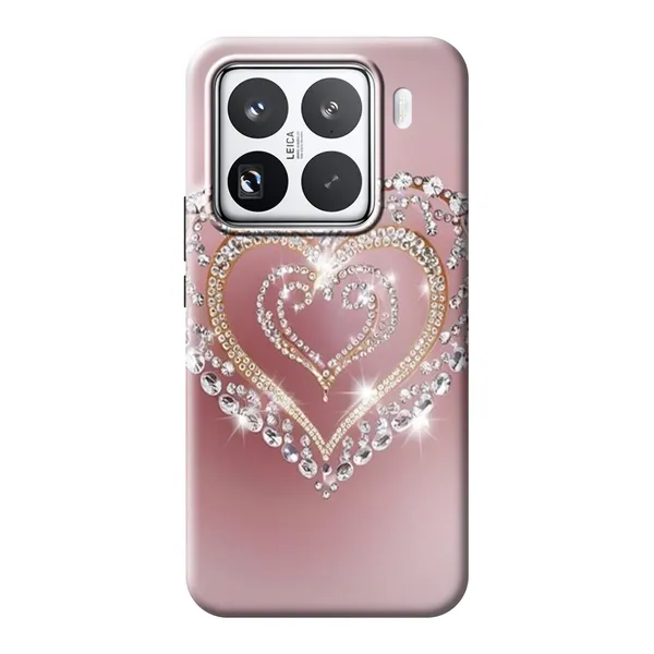 Sparkling Jewel Heart Case