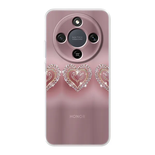 Sparkling Jewel Heart Case