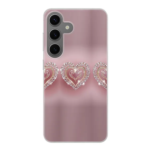 Sparkling Jewel Heart Case