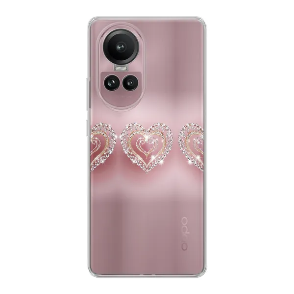Sparkling Jewel Heart Case