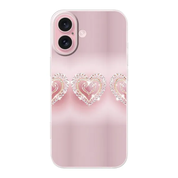 Sparkling Jewel Heart Case