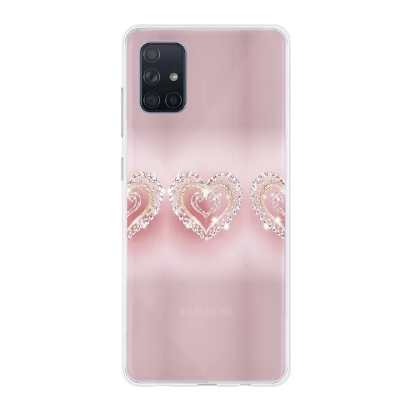 Sparkling Jewel Heart Case