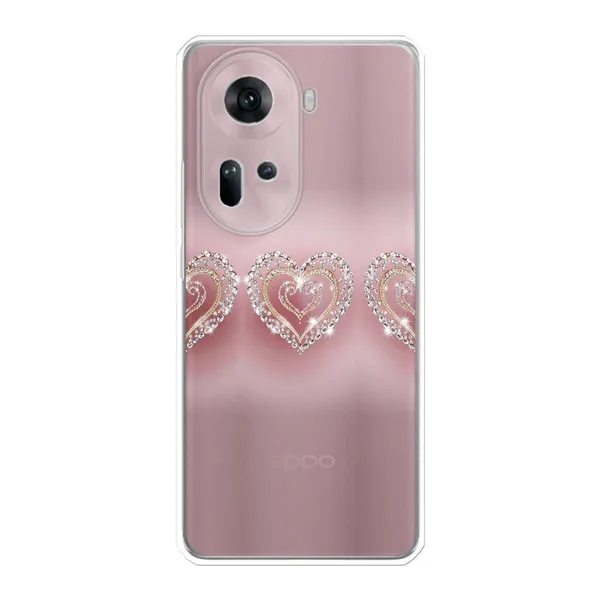 Sparkling Jewel Heart Case