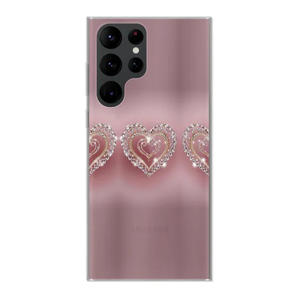 Sparkling Jewel Heart Case