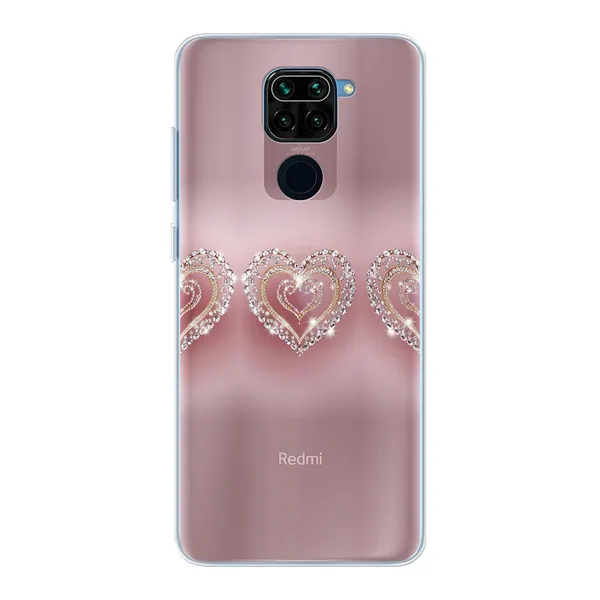 Sparkling Jewel Heart Case