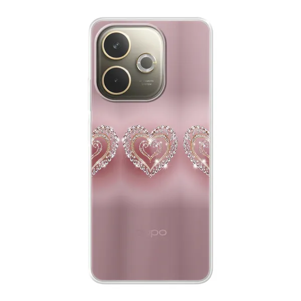 Sparkling Jewel Heart Case
