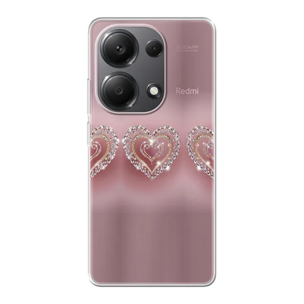 Sparkling Jewel Heart Case