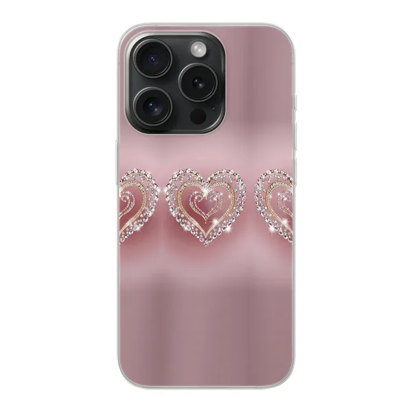 Sparkling Jewel Heart Case
