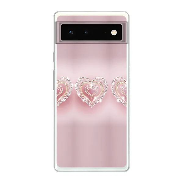 Sparkling Jewel Heart Case