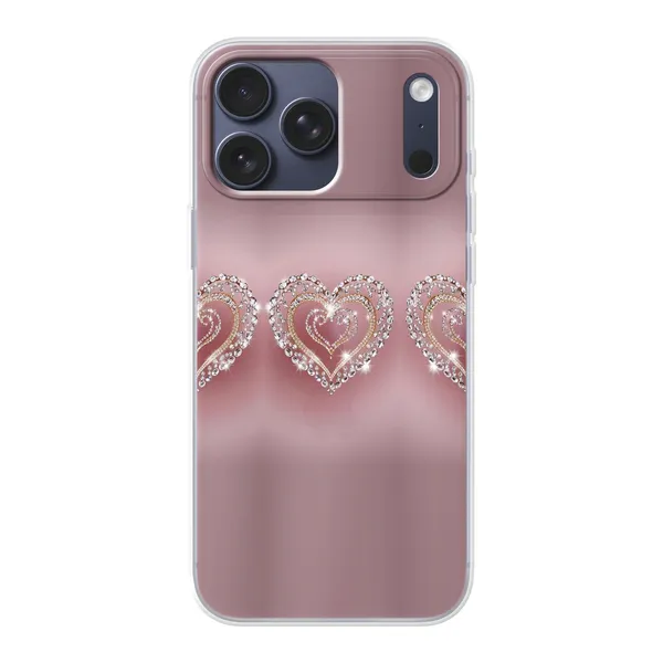 Sparkling Jewel Heart Case